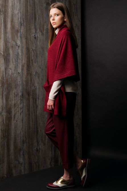 Накидка Nova Line 1749 бордовый