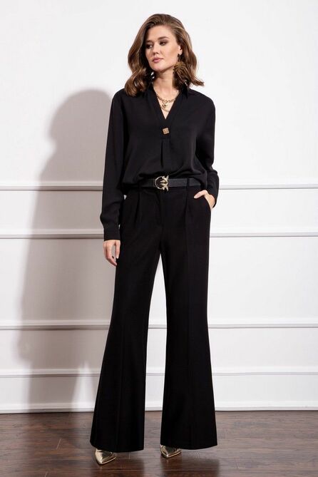 Блузка Nova Line 20486 чёрный