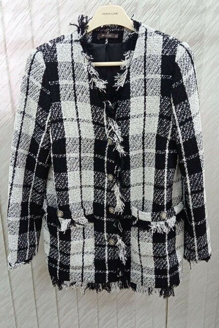 Жакет Nova Line 10271 клетка_белый