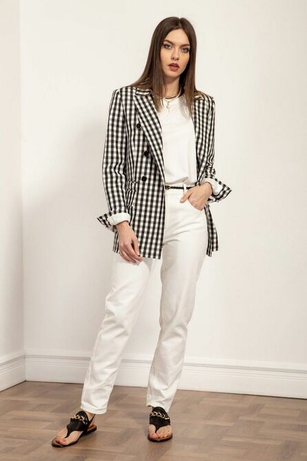 Жакет Nova Line 10333 клетка_черный