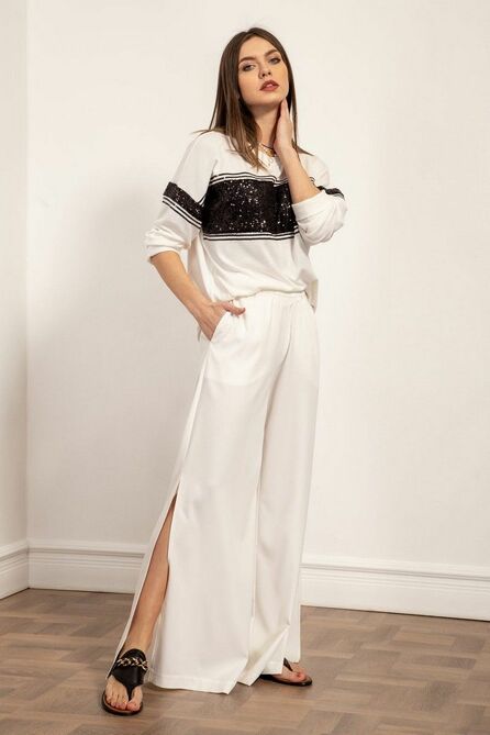 Джемпер Nova Line 20471 молочный