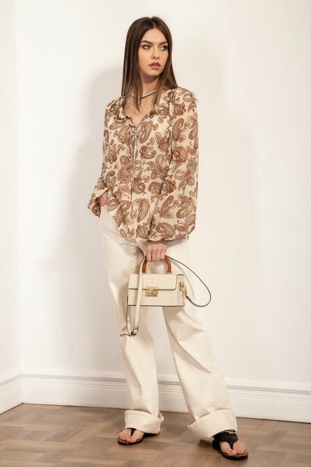 Блузка Nova Line 20587 цветы