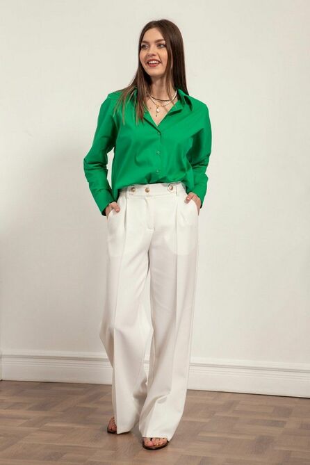 Блузка Nova Line 20588 зеленый