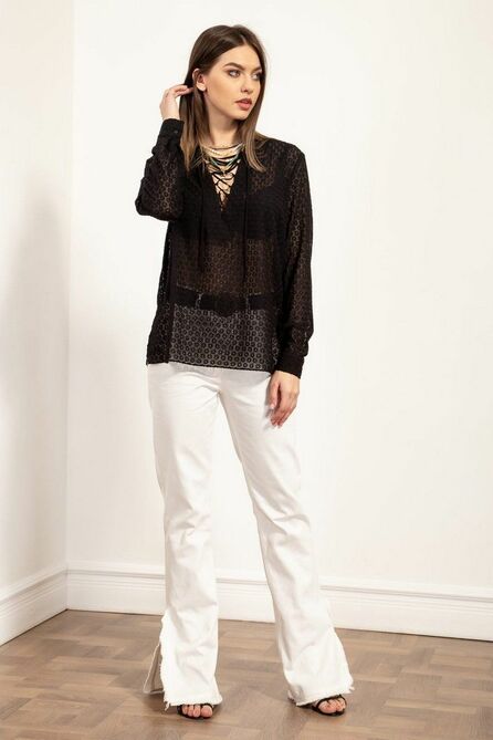 Брюки Nova Line 4979 молочный