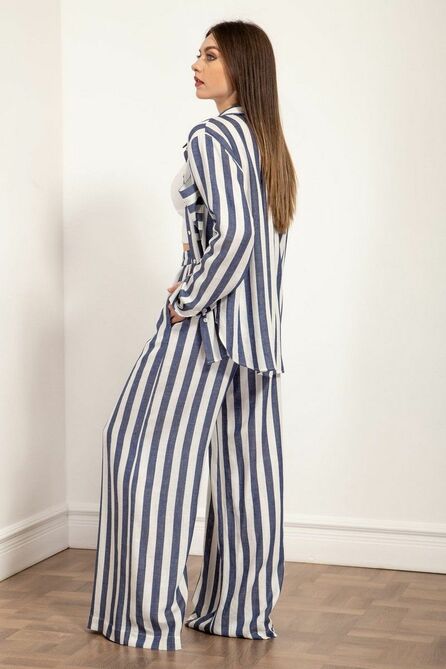 Брюки Nova Line 4998 полоска_синий