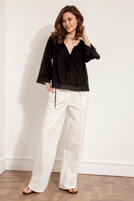 Блузка Nova Line 20592 чёрный