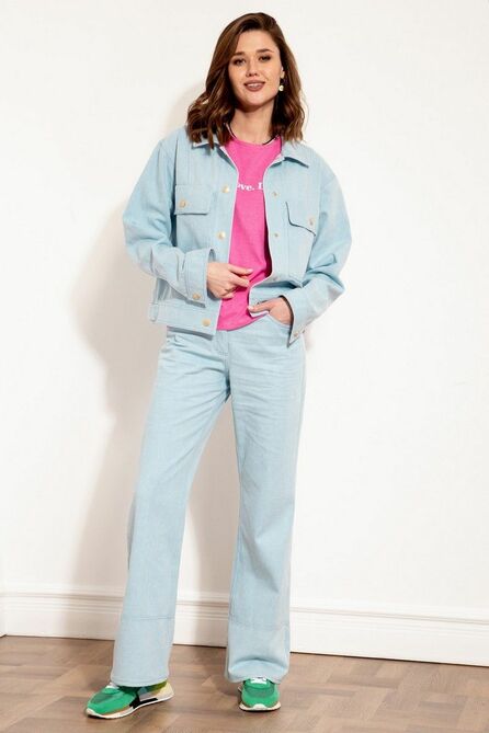 Жакет Nova Line 10295 голубой