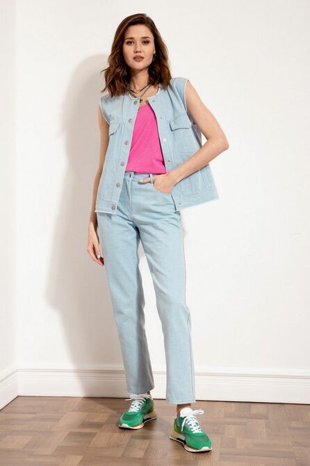 Жилет Nova Line 10342 голубой