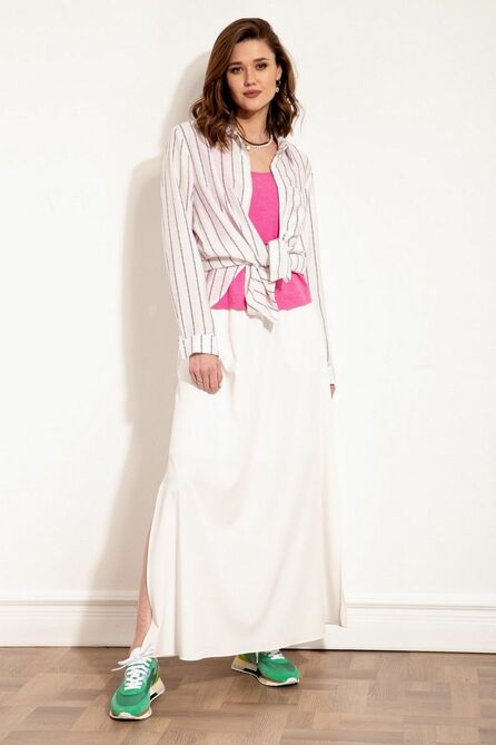 Рубашка Nova Line 20615 молочный