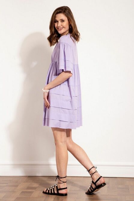 Повседневное платье Nova Line 50211 лаванда