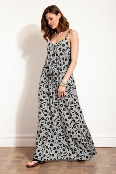 Повседневное платье Nova Line 50222 цветы