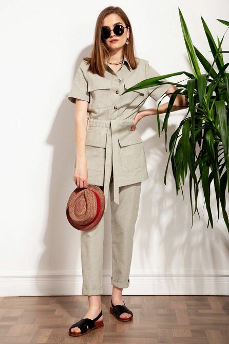 Жакет Nova Line 10350 серый