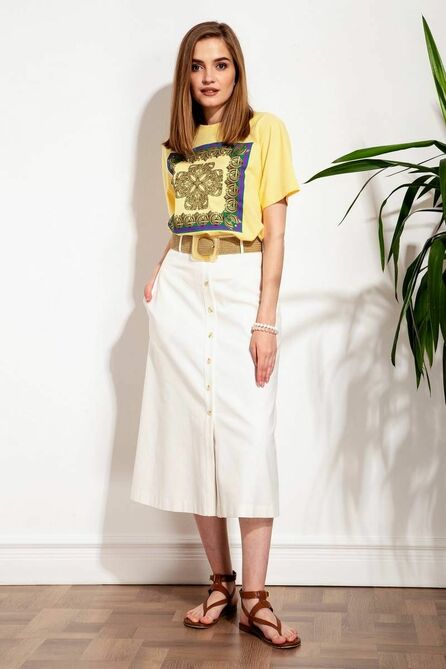 Майка Nova Line 20622 жёлтый