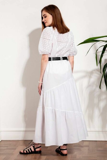 Блузка Nova Line 20629 белый