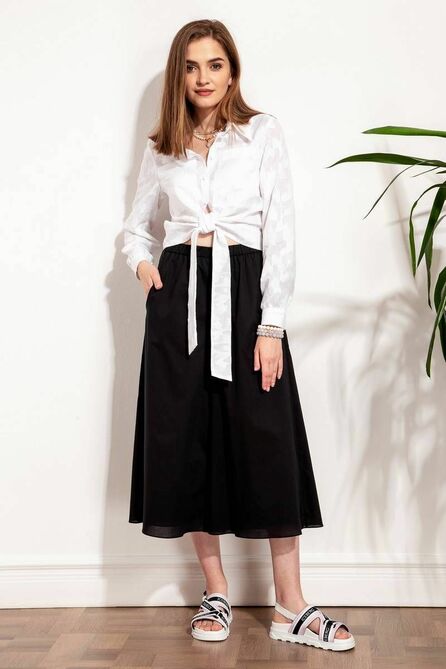 Блузка Nova Line 20631 молочный