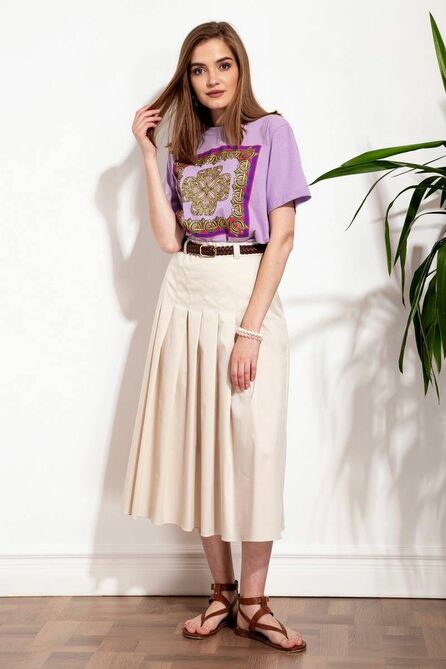 Юбка Nova Line 3749 сливочный