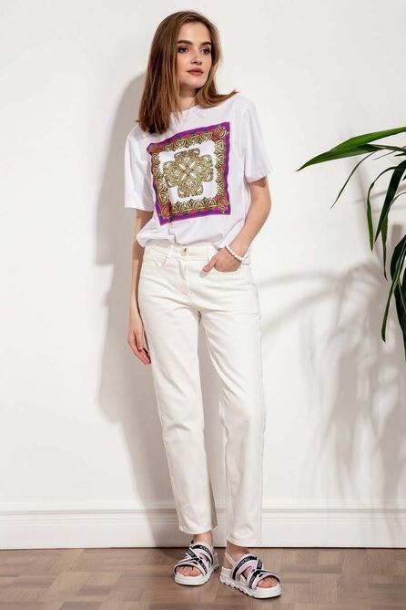 Брюки Nova Line 40002 молочный