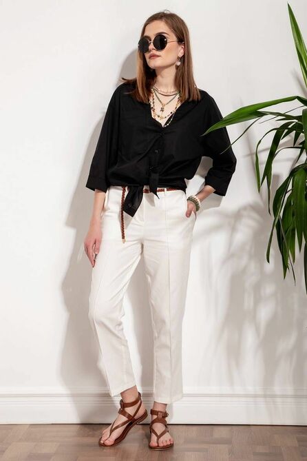 Брюки Nova Line 40011 молочный