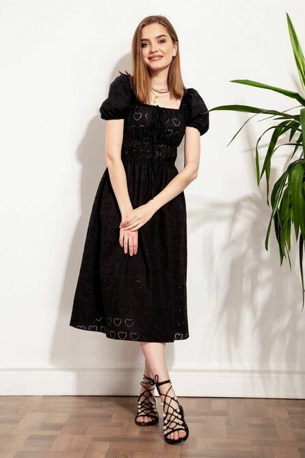 Повседневное платье Nova Line 50276 чёрный