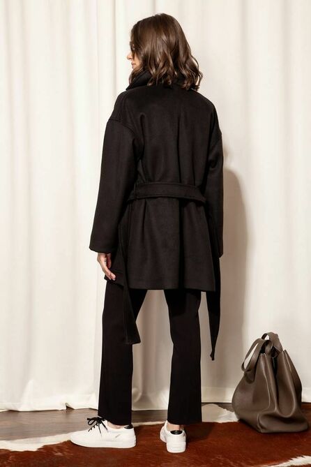 Полупальто Nova Line 10374 черный