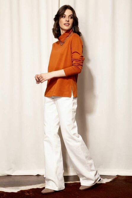 Джемпер Nova Line 20663 терракотовый