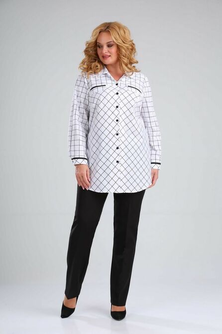 Блузка Орхидея Люкс 1091