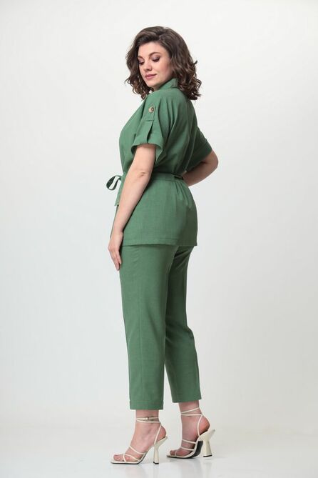 Костюм брючный Орхидея Люкс 1165 зеленый Костюм брючный Орхидея Люкс 1165 зеленый