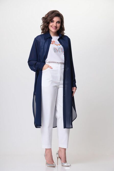 Брюки, Блуза, Топ Орхидея Люкс 1167