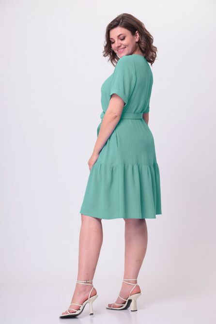 Повседневное платье Орхидея Люкс 1177m мята Повседневное платье Орхидея Люкс 1177m мята