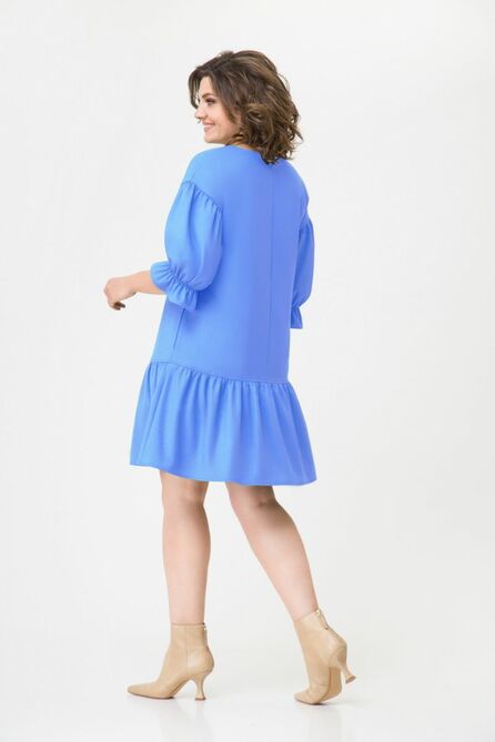 Повседневное платье Орхидея Люкс 1193gl голубой