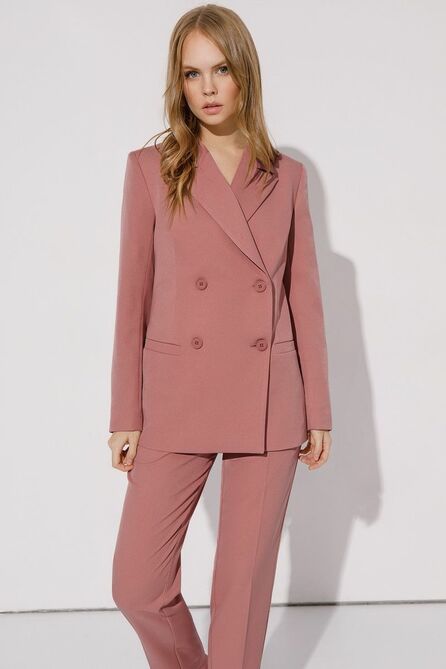 Костюм брючный PIRS 635 пудра