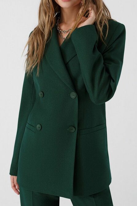 Костюм брючный PIRS 635 изумруд