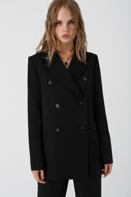 Костюм брючный PIRS 1380 черный+черный