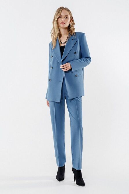 Костюм брючный PIRS 1379 голубой