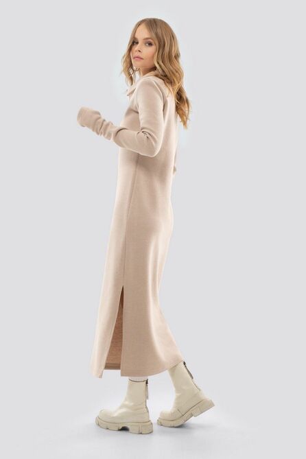 Повседневное платье PIRS 1990 светло-бежевый