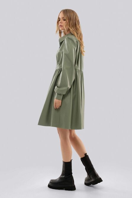 Повседневное платье PIRS 2529 мох