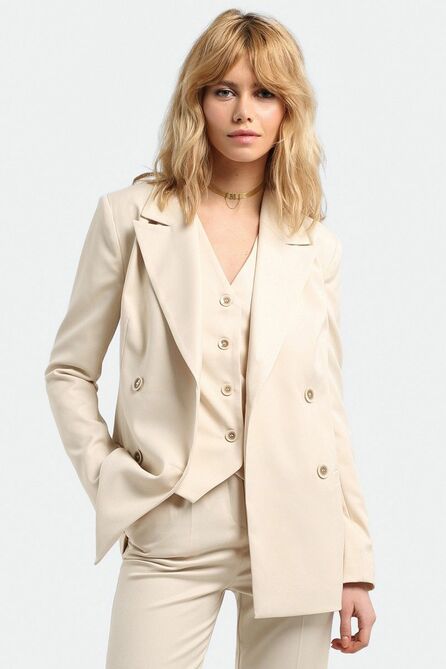 Жакет PIRS 2812 кремовый