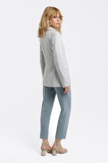 Костюм брючный PIRS 3115 светлая_бирюза-молочный