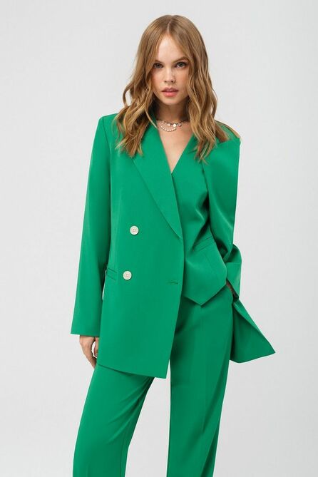 Костюм брючный PIRS 3148 ярко-зеленый Костюм брючный PIRS 3148 ярко-зеленый