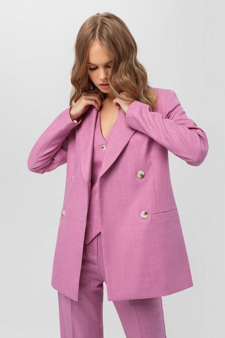 Брюки, Жакет, Жилет PIRS 3350 розовый Брюки, Жакет, Жилет PIRS 3350 розовый