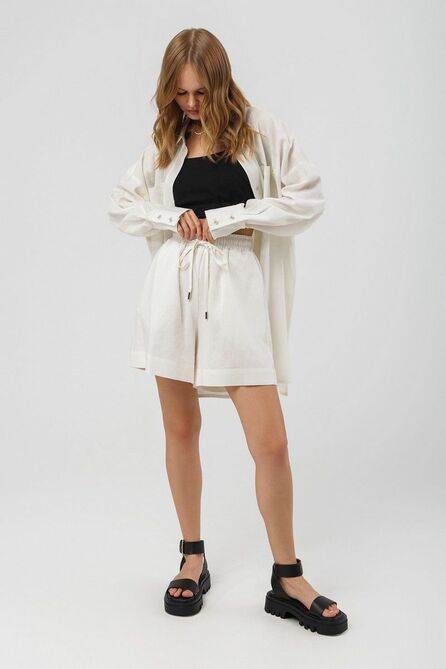 Платье, Шорты PIRS 3358 молоко