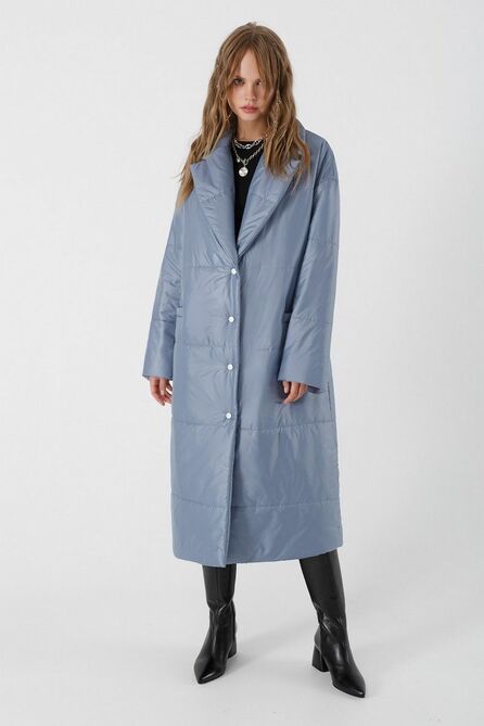 Пальто PIRS 3425 голубой Пальто PIRS 3425 голубой
