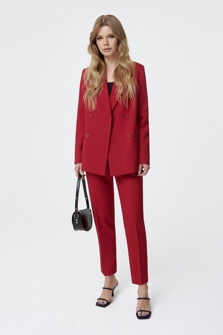 Костюм брючный PIRS 635 бордо