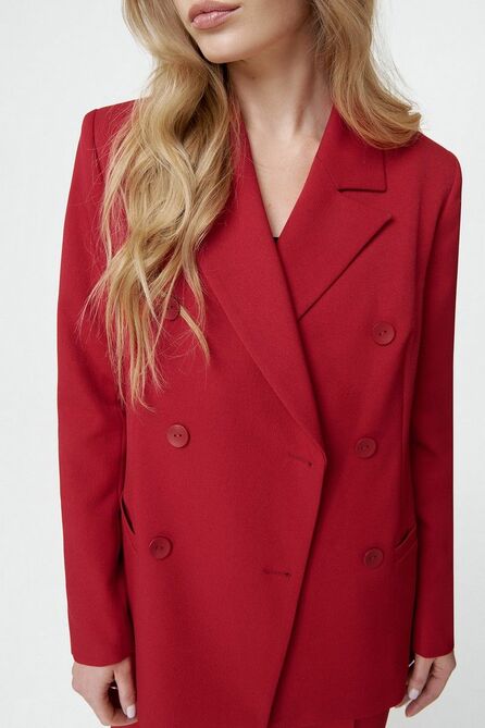 Костюм брючный PIRS 635 бордо