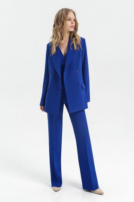Костюм брючный PIRS 2540 василек Костюм брючный PIRS 2540 василек