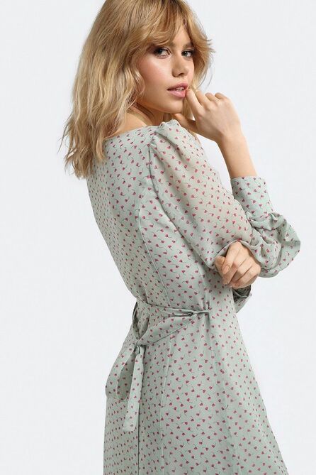 Повседневное платье PIRS 3116 мята