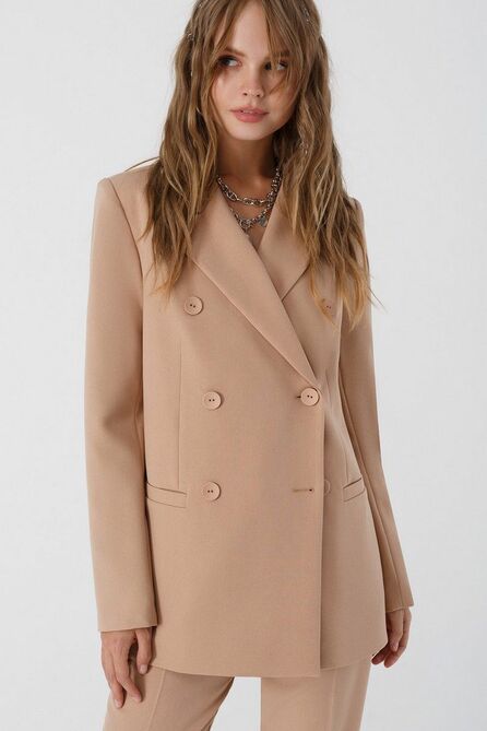 Костюм брючный PIRS 635 светло-бежевый