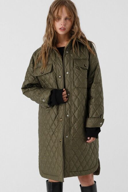 Пальто PIRS 3430 хаки