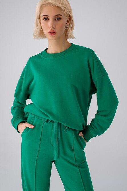 Костюм брючный PIRS 3429 зеленый