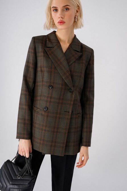 Костюм брючный PIRS 3528 хаки-черный